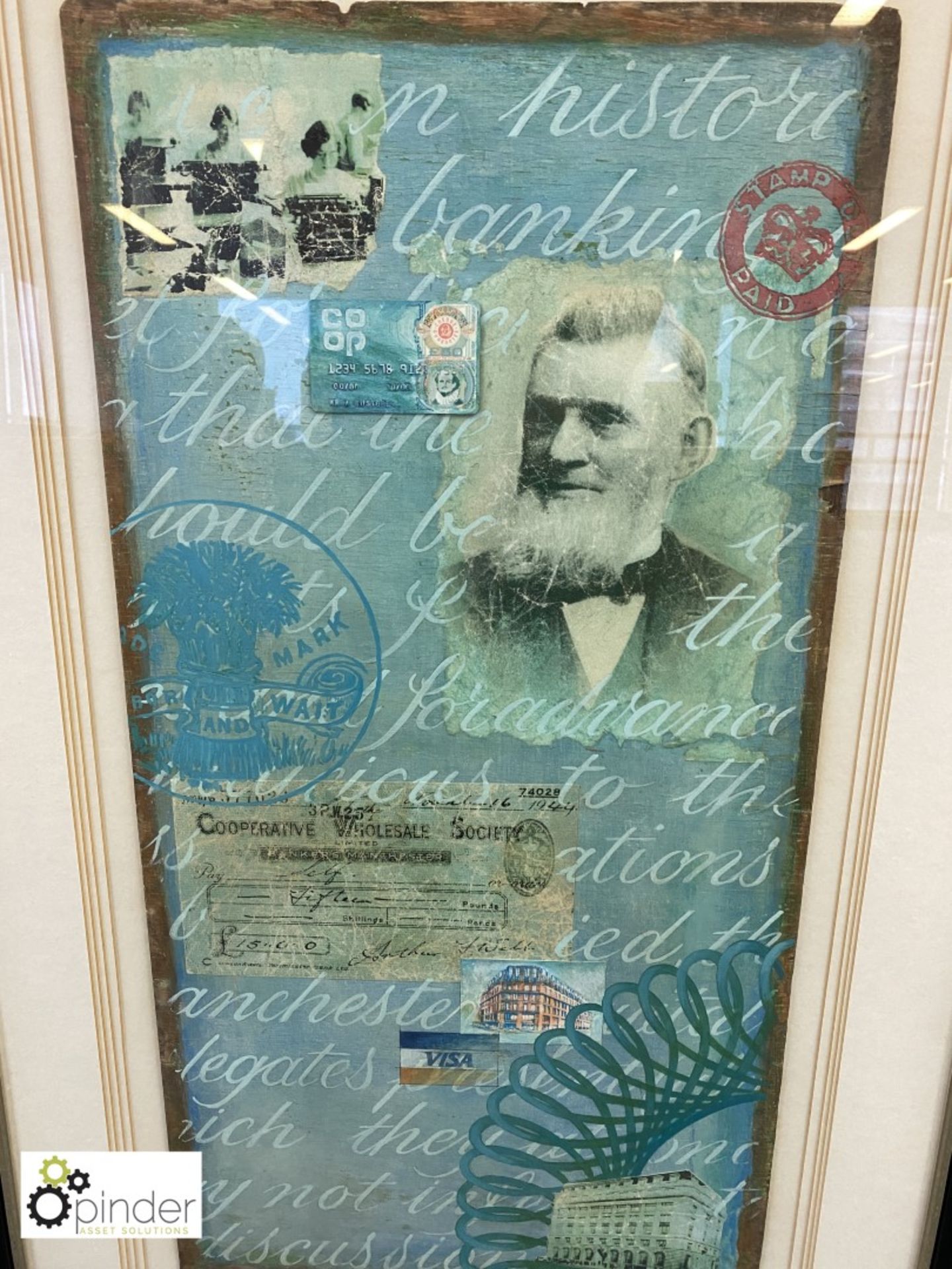 Framed and glazed Image on board “Co-Operative Wholesale Society Memorabilia” (located on 6th - Image 2 of 2