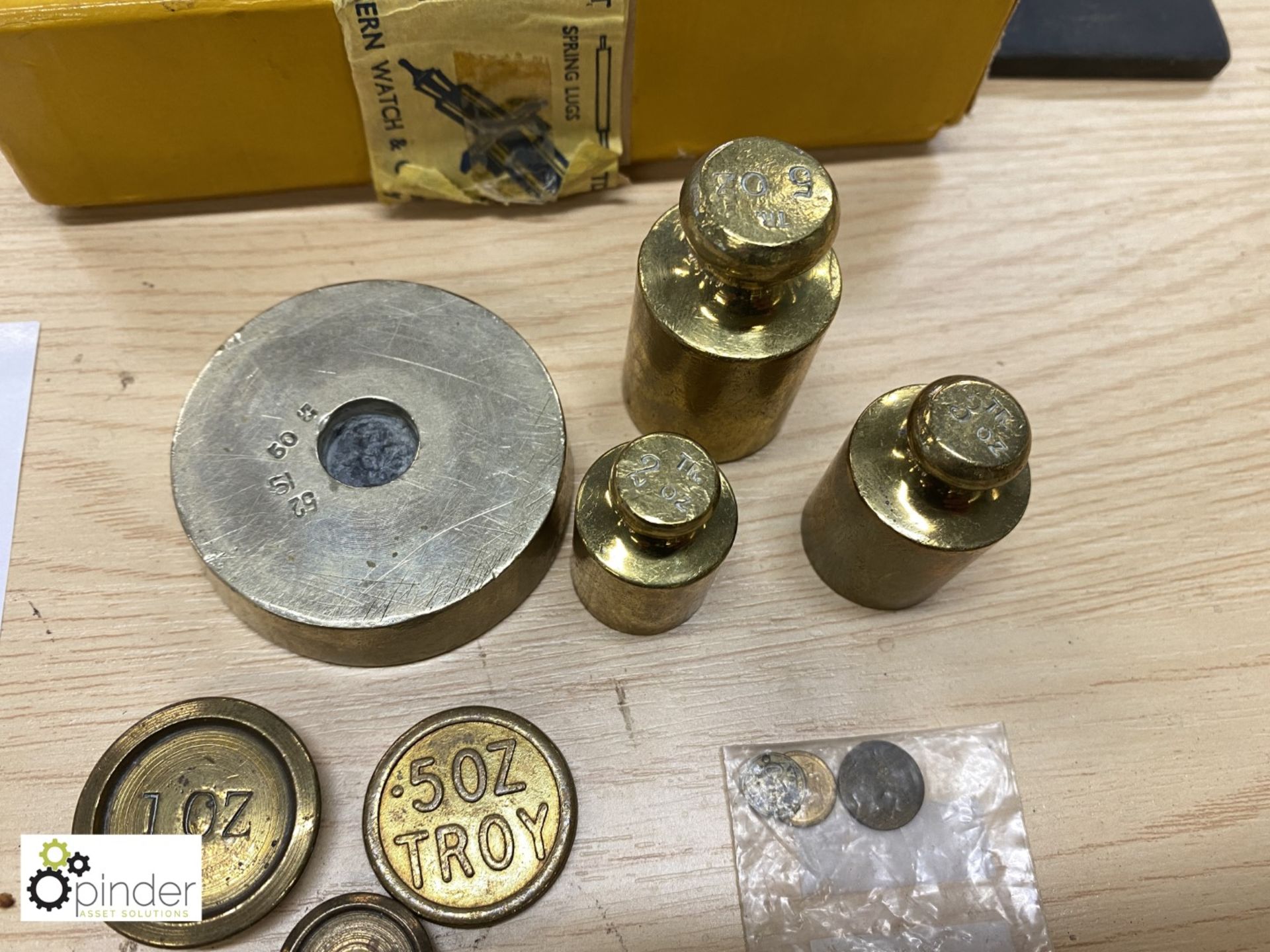 Quantity brass Balance Scale Weights (located on 6th Floor) - Image 2 of 3