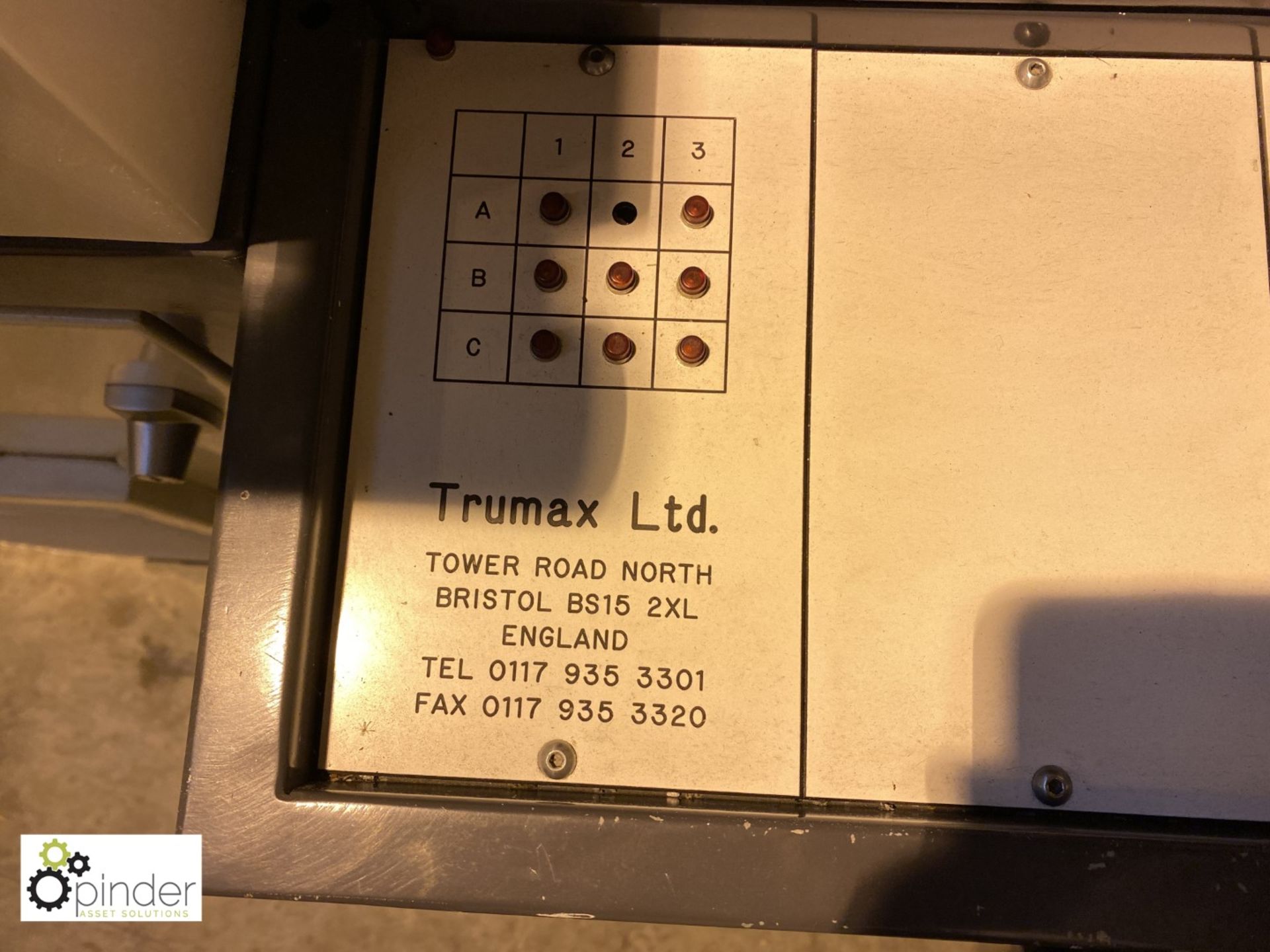 Trumax UV Dryer, sn 04011197327 (please note this lot is located in Wakefield and needs to be - Image 7 of 13