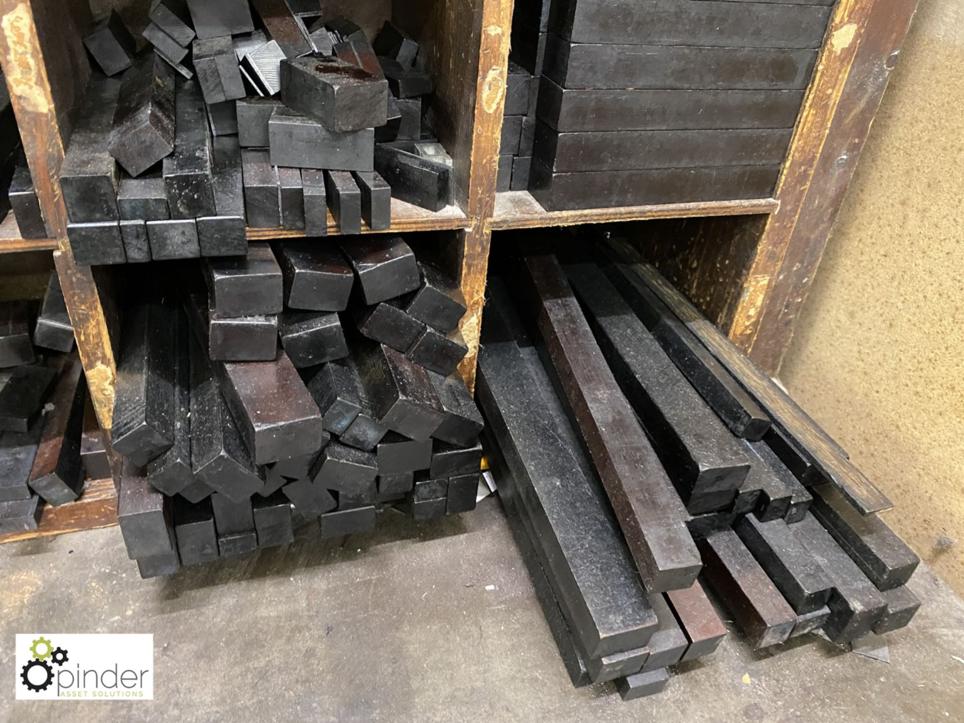 Quantity Letterpress Packings, including 25 hole rack (please note this lot is located in - Image 2 of 5