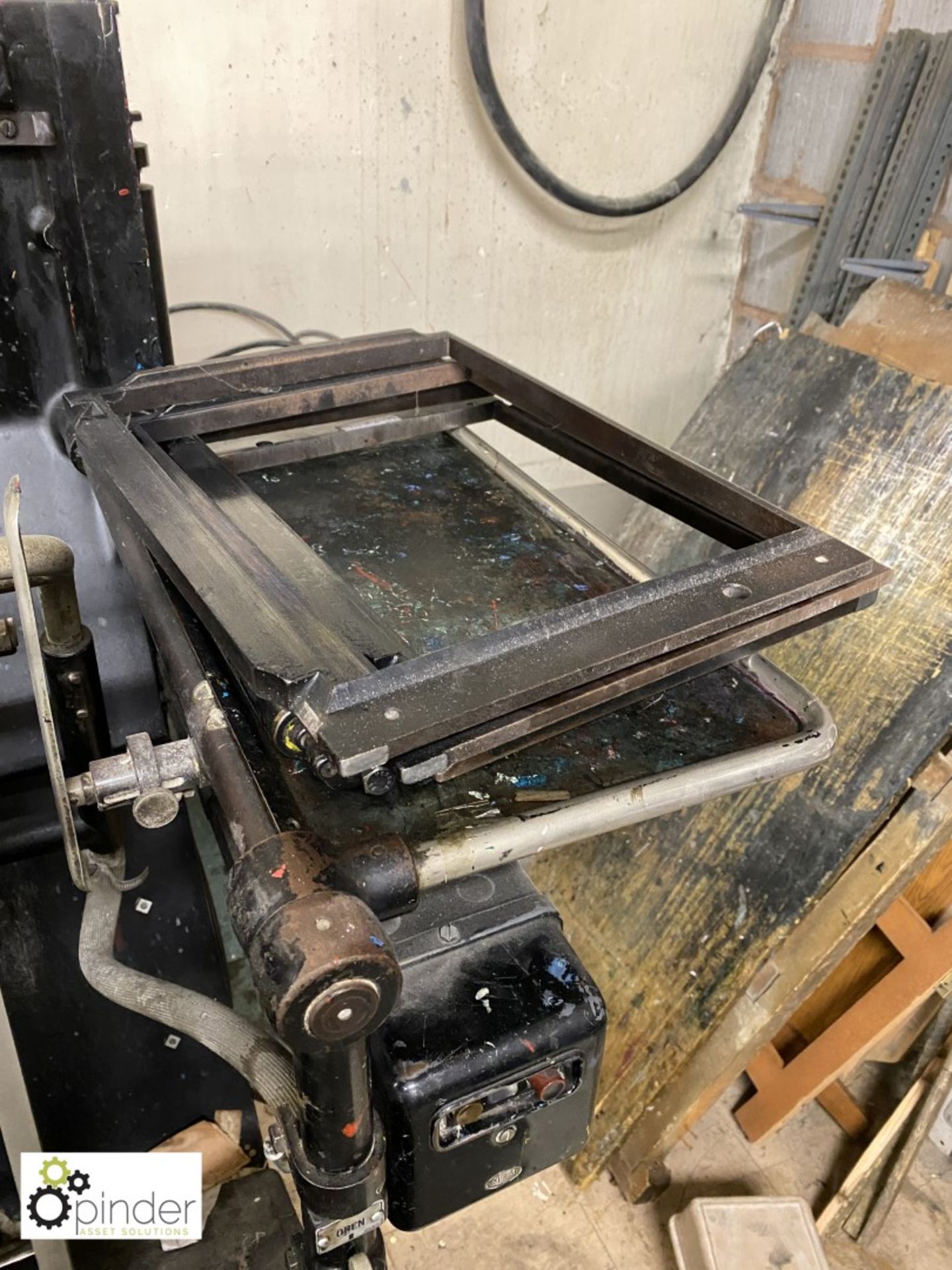 Heidelberg 10x15 Platen Press, serial number 114529E, with 2 chases (please note this lot is located - Image 7 of 7