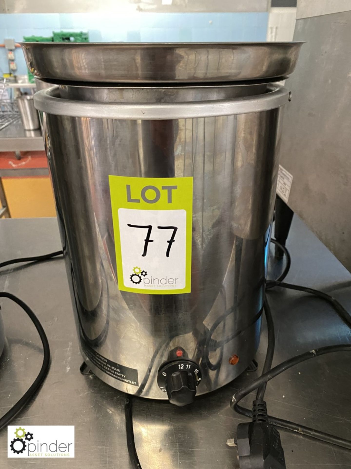 Dualit Soup Kettle, no lid (located in Main Kitchen, Basement) **** please note this lot needs to be