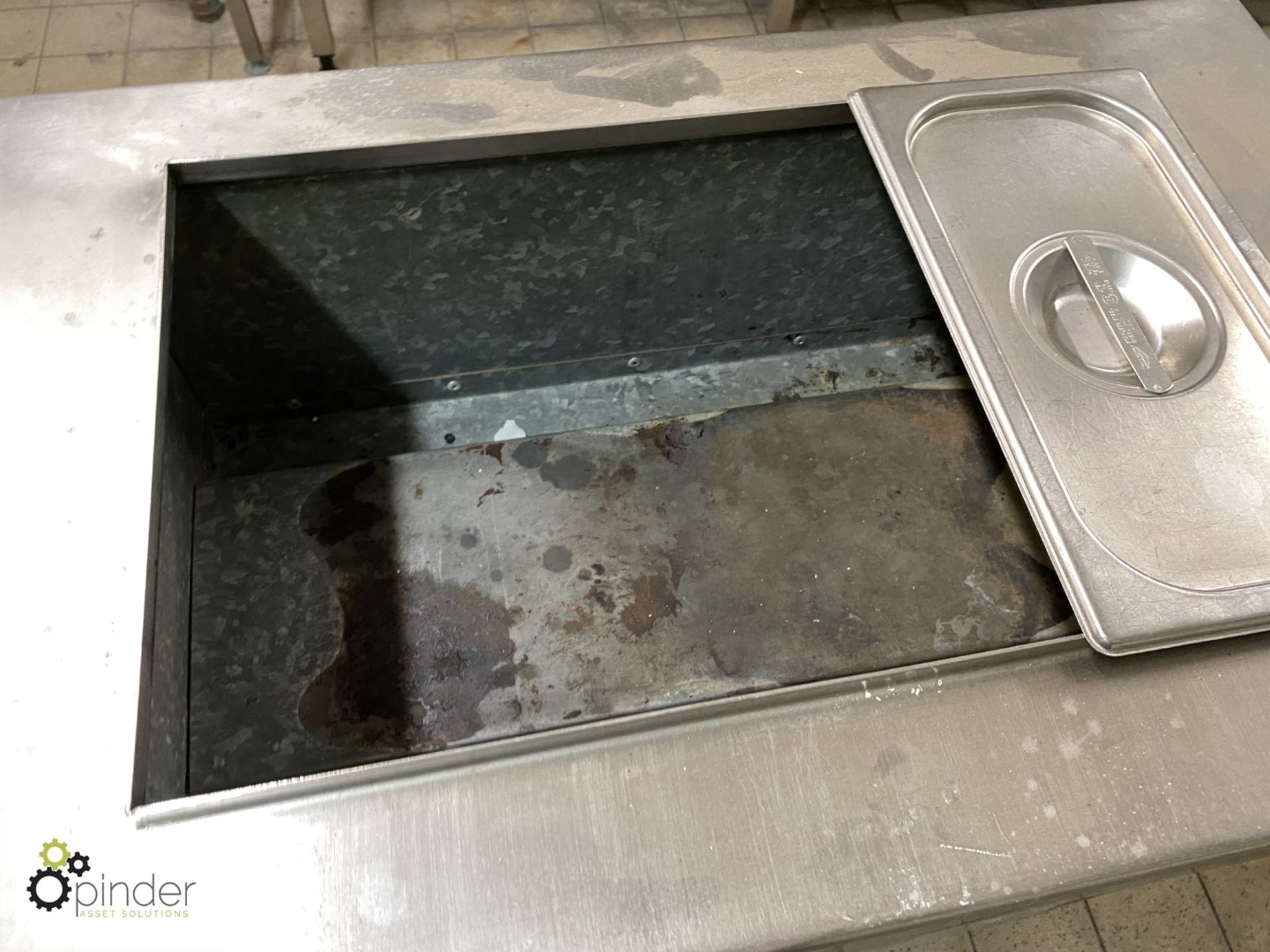 Stainless steel mobile Bain Marie (located in Tray Wash Room, Basement) **** please note this lot - Image 2 of 2