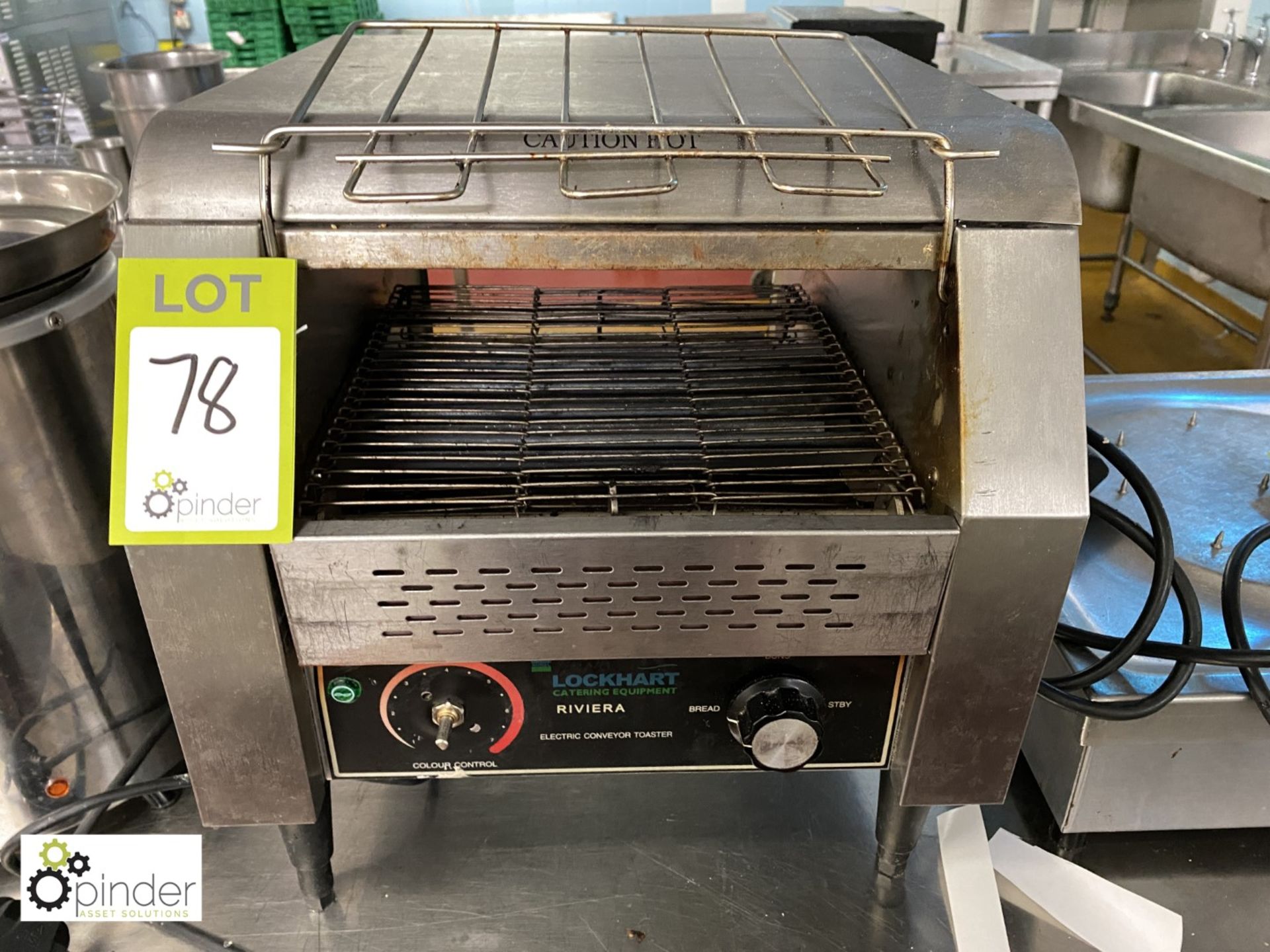 Lockhart Riviera Conveyor Toaster (located in Main Kitchen, Basement) **** please note this lot