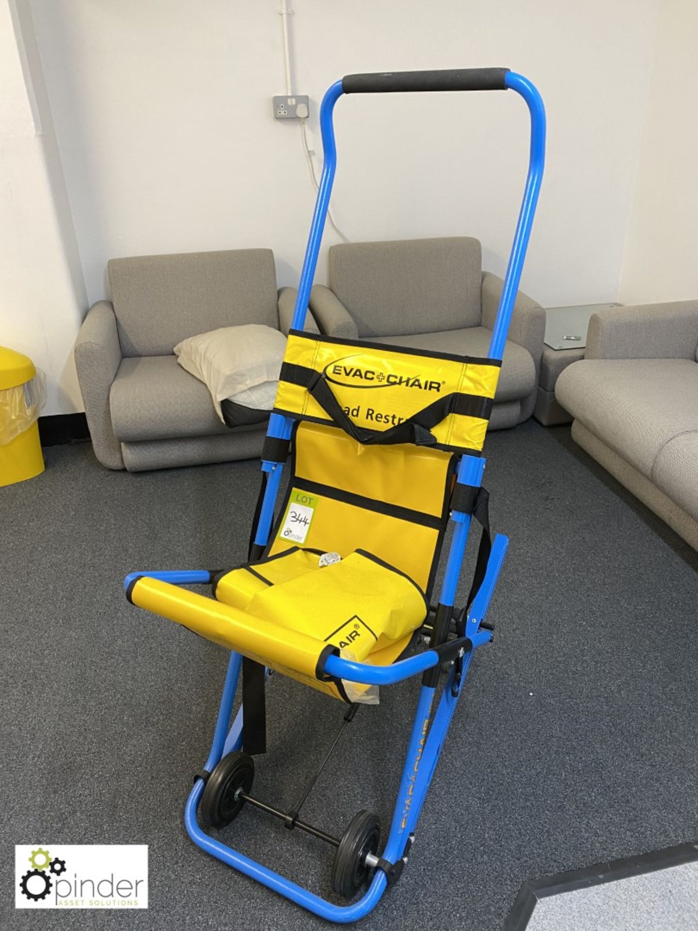 Evac + Chair Patient Transit Chair (located in First Aid Room, Ground Floor) **** please note this