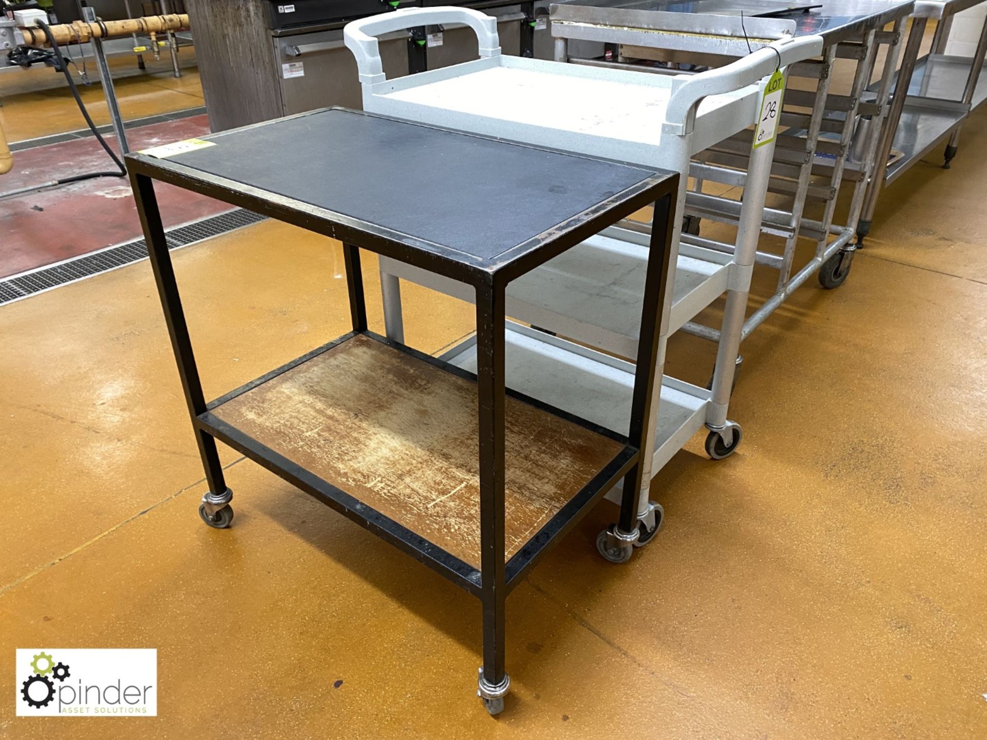 2 multi-shelf Serving Trolleys (located in Main Kitchen, Basement) **** please note this lot needs - Image 2 of 2