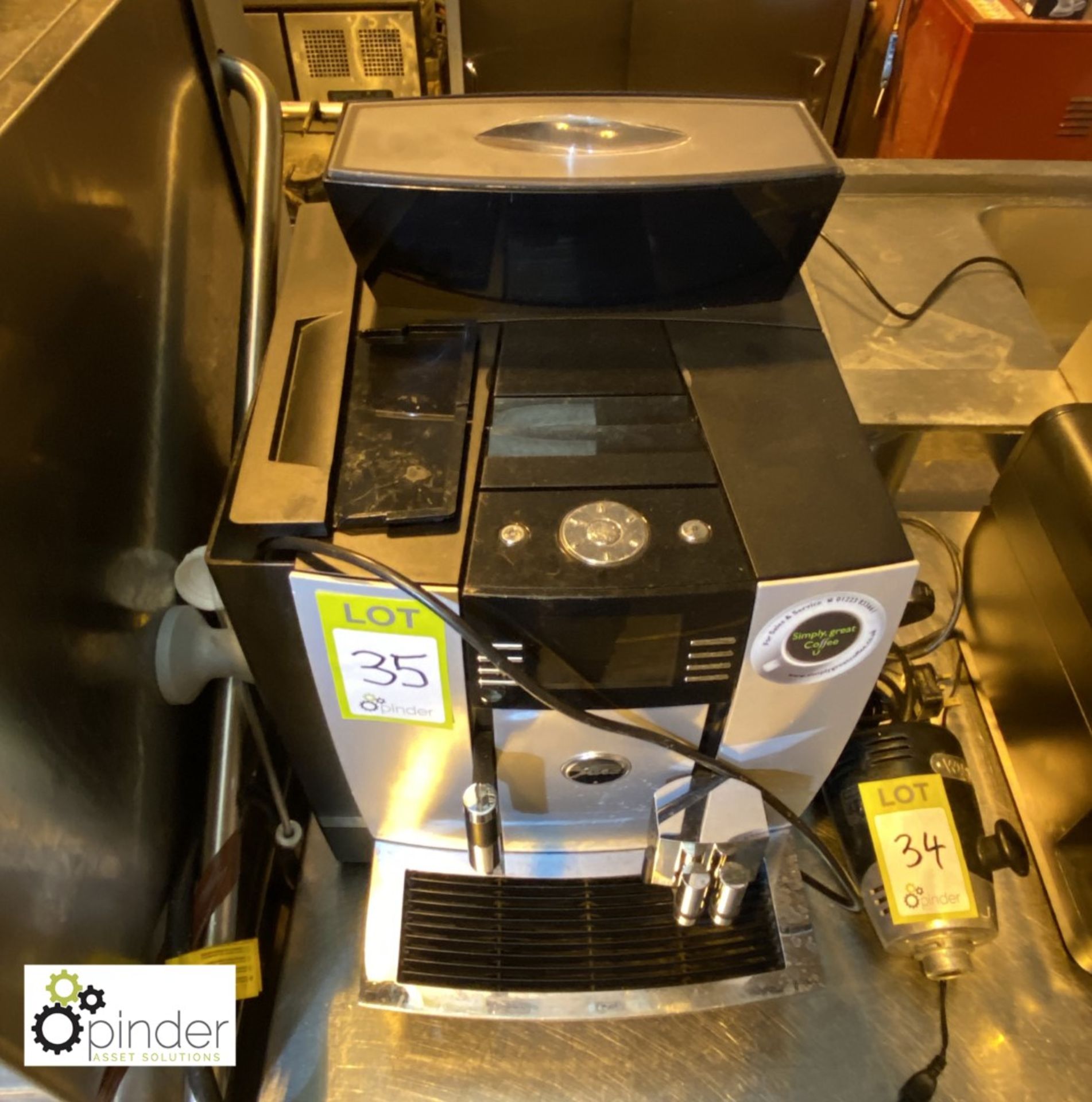 Jura programmable Coffee Machine, with integrated grinder - Image 2 of 2