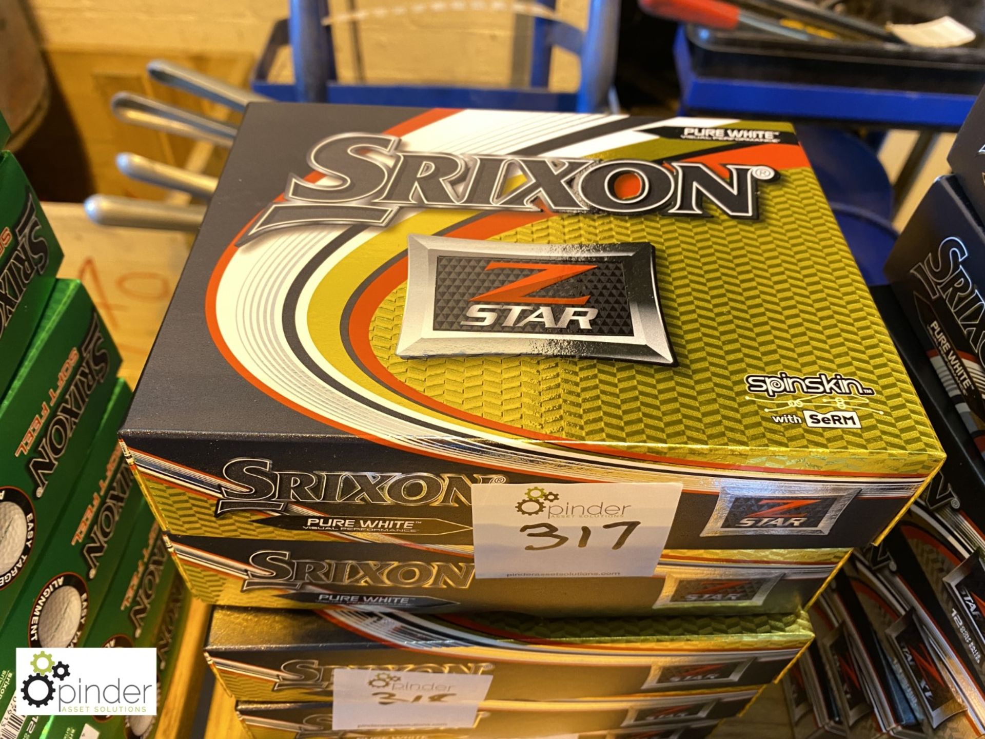 24 Srixon Z Star Golf Balls, to 2 boxes
