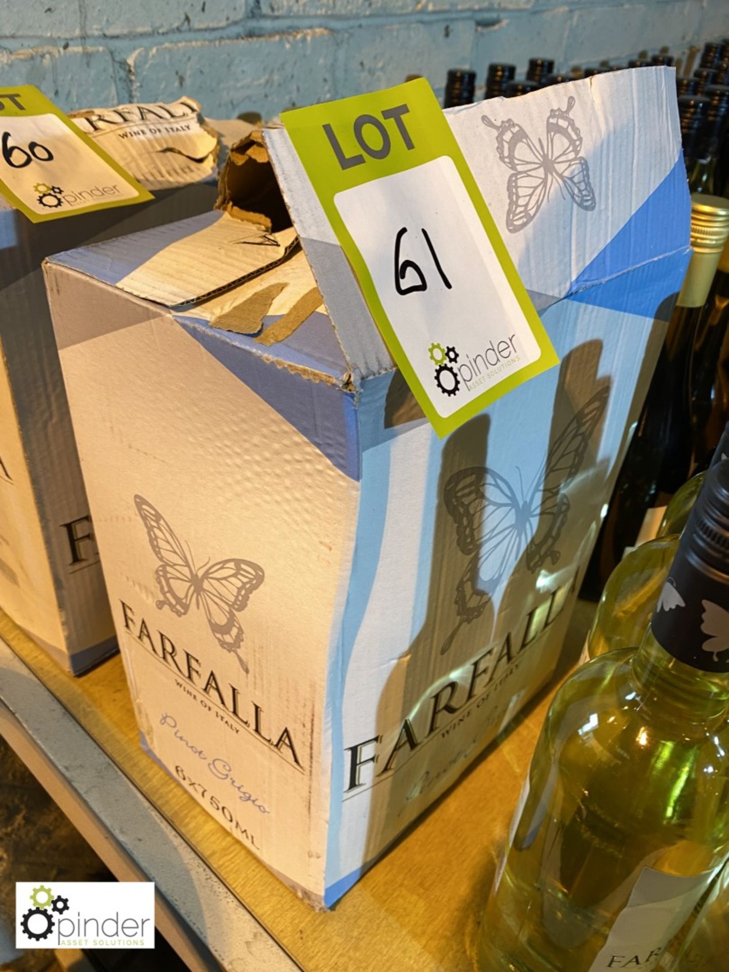 6 bottles Farfalla Pinot Grigio - Image 2 of 2