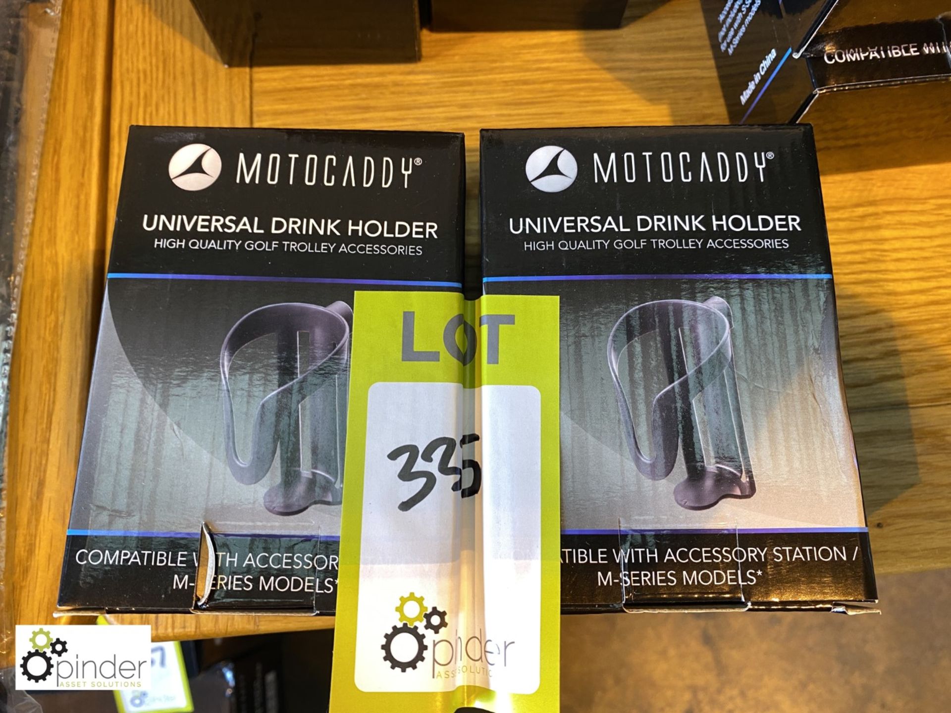 2 Motocaddy Drink Holders, boxed and unused