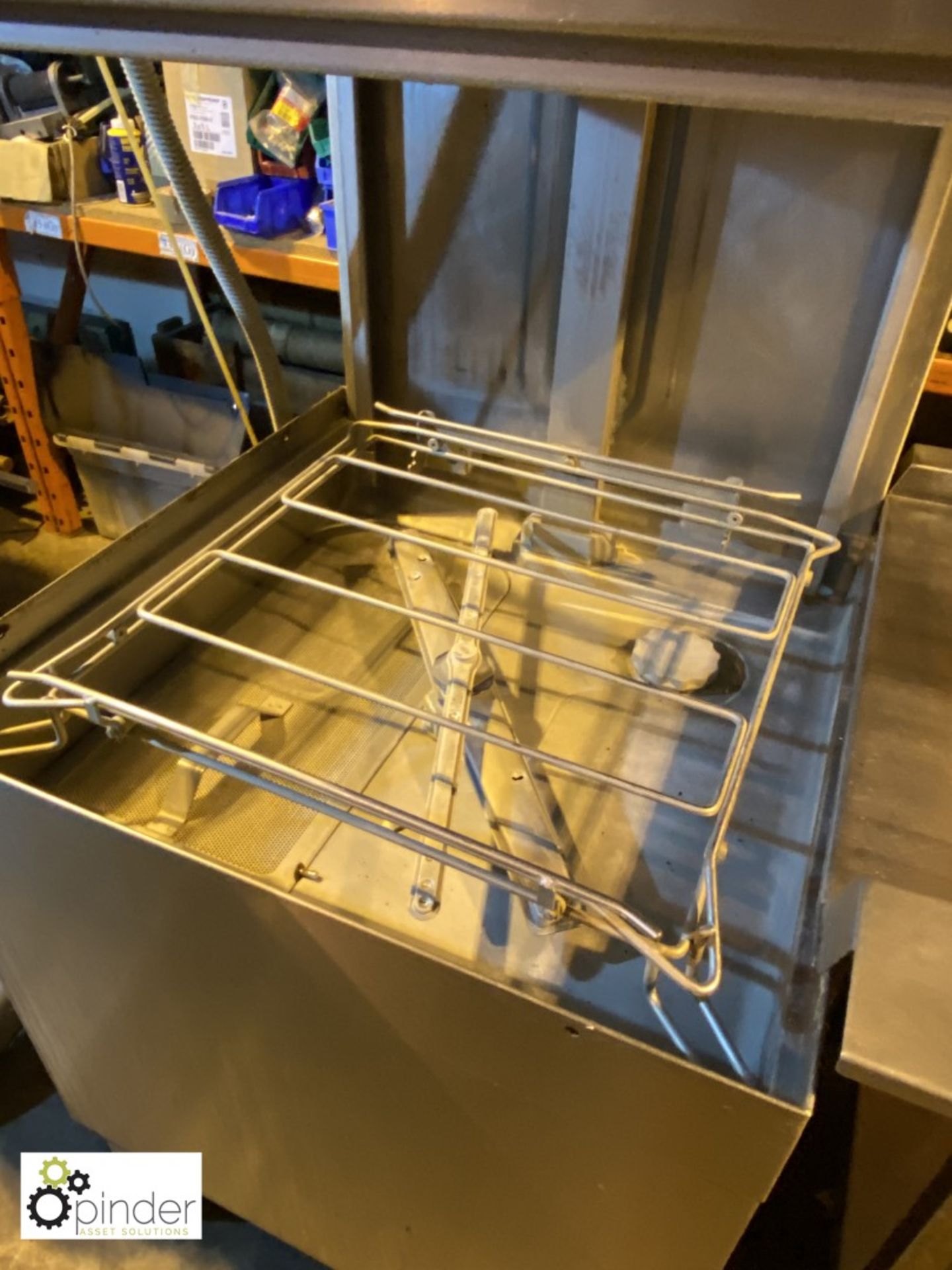 Hobart AM900S-1CA stainless steel single tray Dishwasher, 1090mm x 690mm, 400volts, with stainless - Image 3 of 5