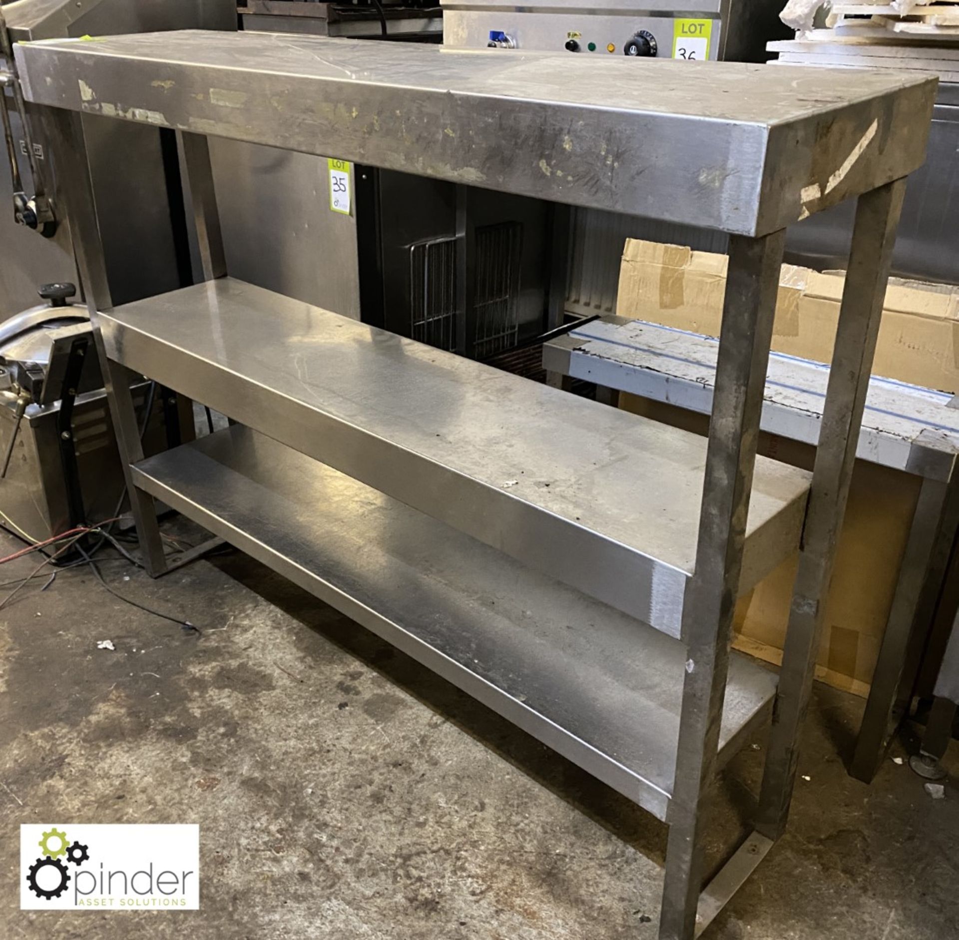 3-shelf Unit, 1200mm x 300mm x 940mm - Image 2 of 2