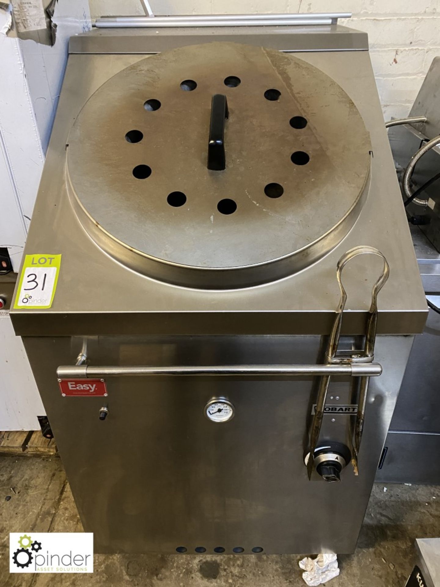 Easy stainless steel mobile gas fired Tandoor Taftoon Naan Bread Oven, 700mm x 950mm - Image 2 of 5