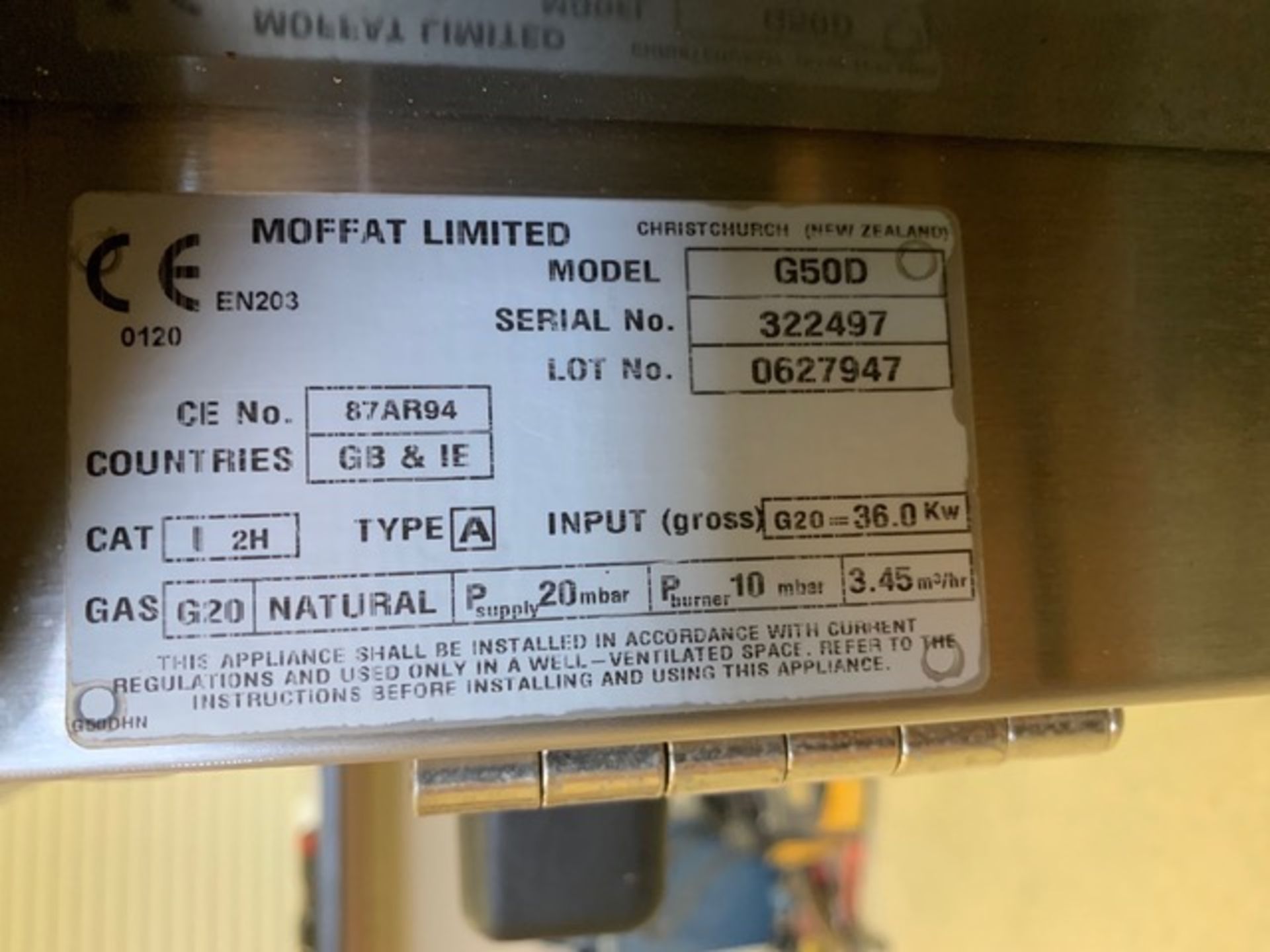 Moffat G50D gas fired 6-ring Range Cooker (please note this lot is located in Holmfirth, West - Image 6 of 6