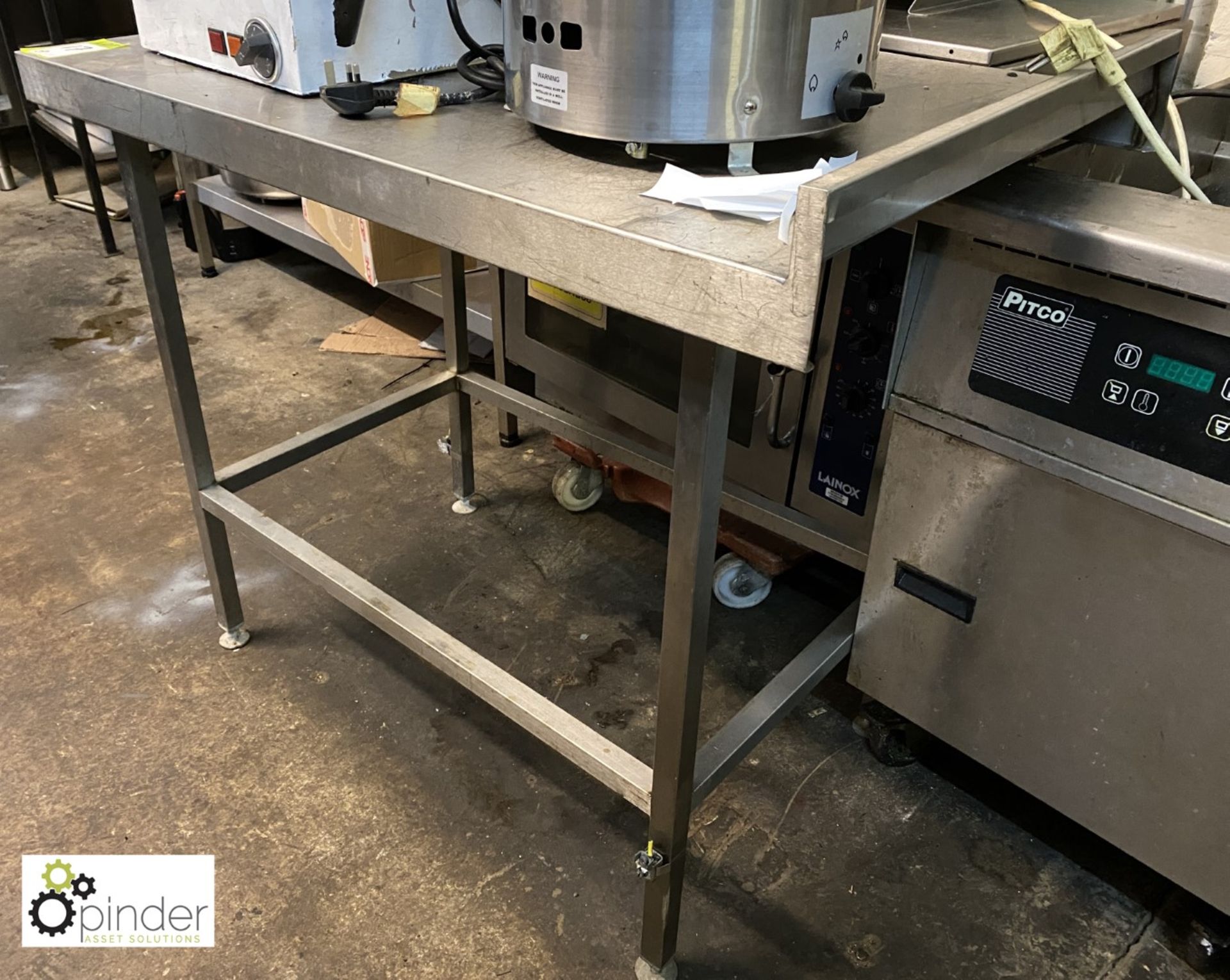 Stainless steel Preparation Table, 1100mm x 700mm x 910mm - Image 2 of 2