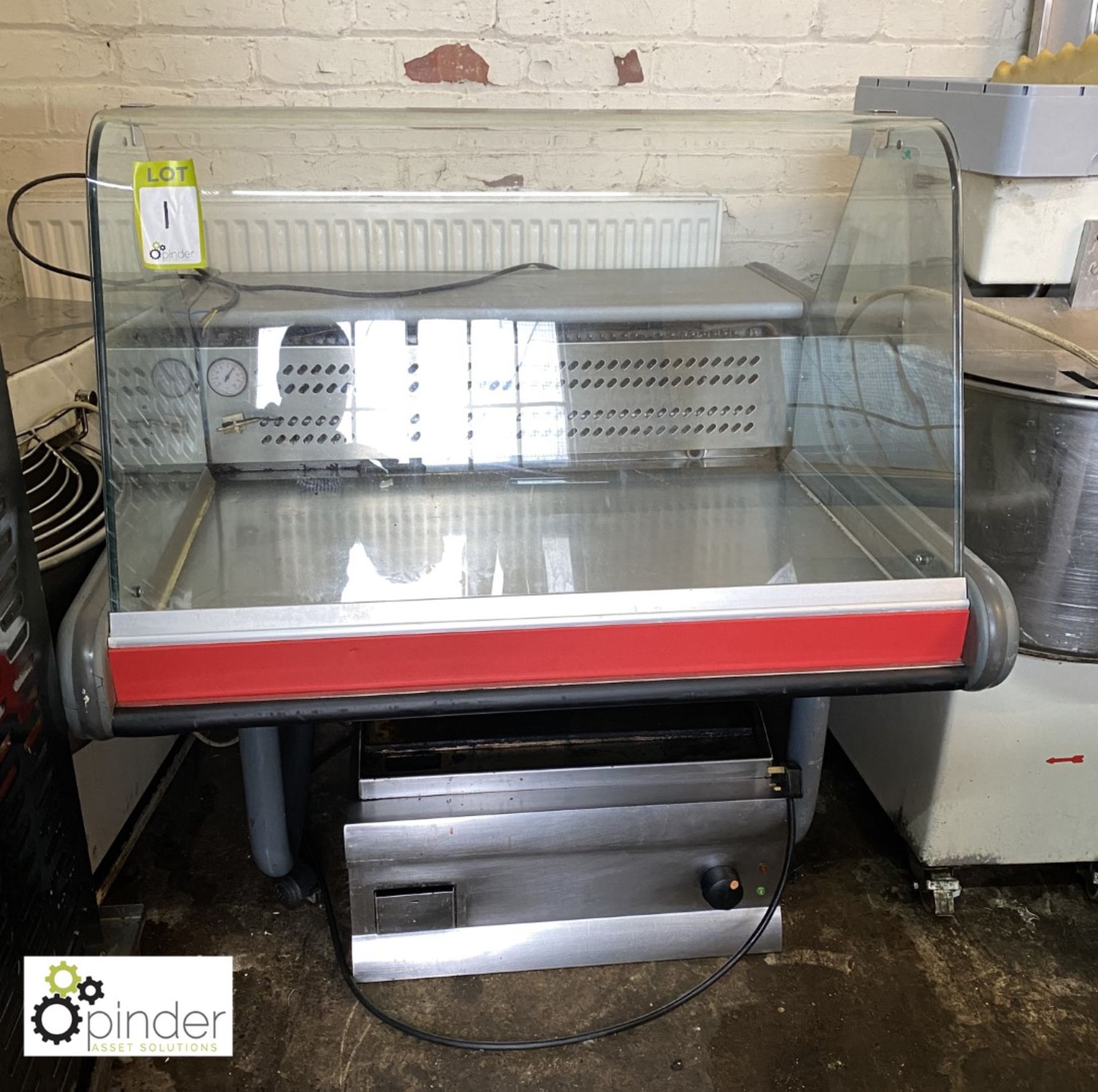 Chilled Display Counter, 240volts, 1000mm x 1000mm x 1100mm