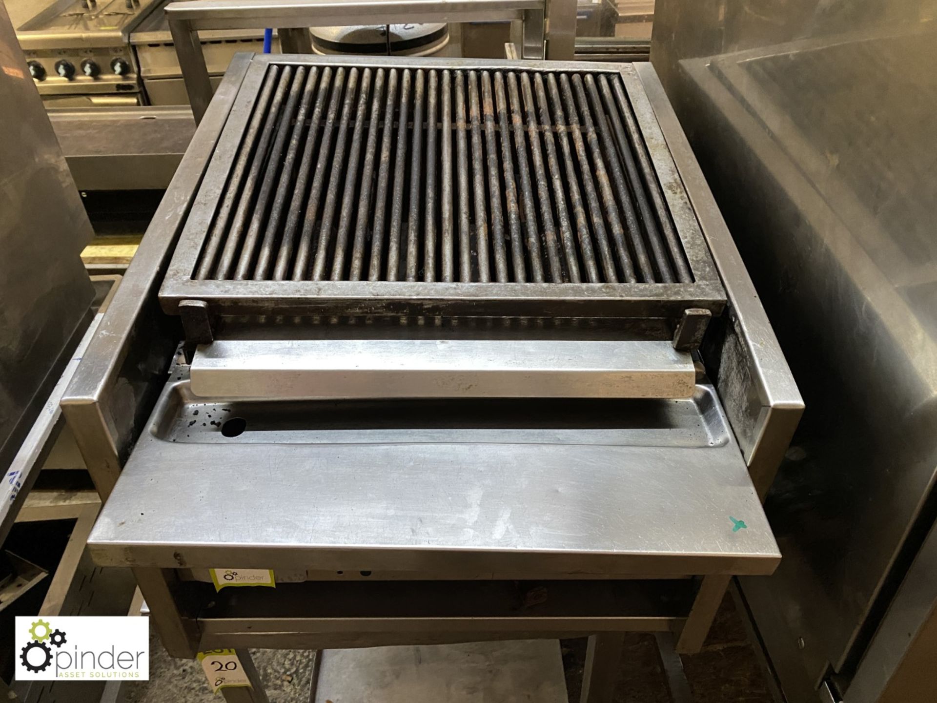 Archway stainless steel gas fired Chargrill, 620mm x 670mm x 400mm - Image 2 of 2