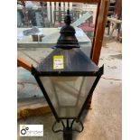 Victorian style Street Lantern from Kensington London, approx. 44in high (please note this lot is