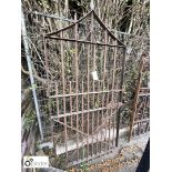 Wrought iron Pedestrian Gate, approx. 40in wide x 84in high