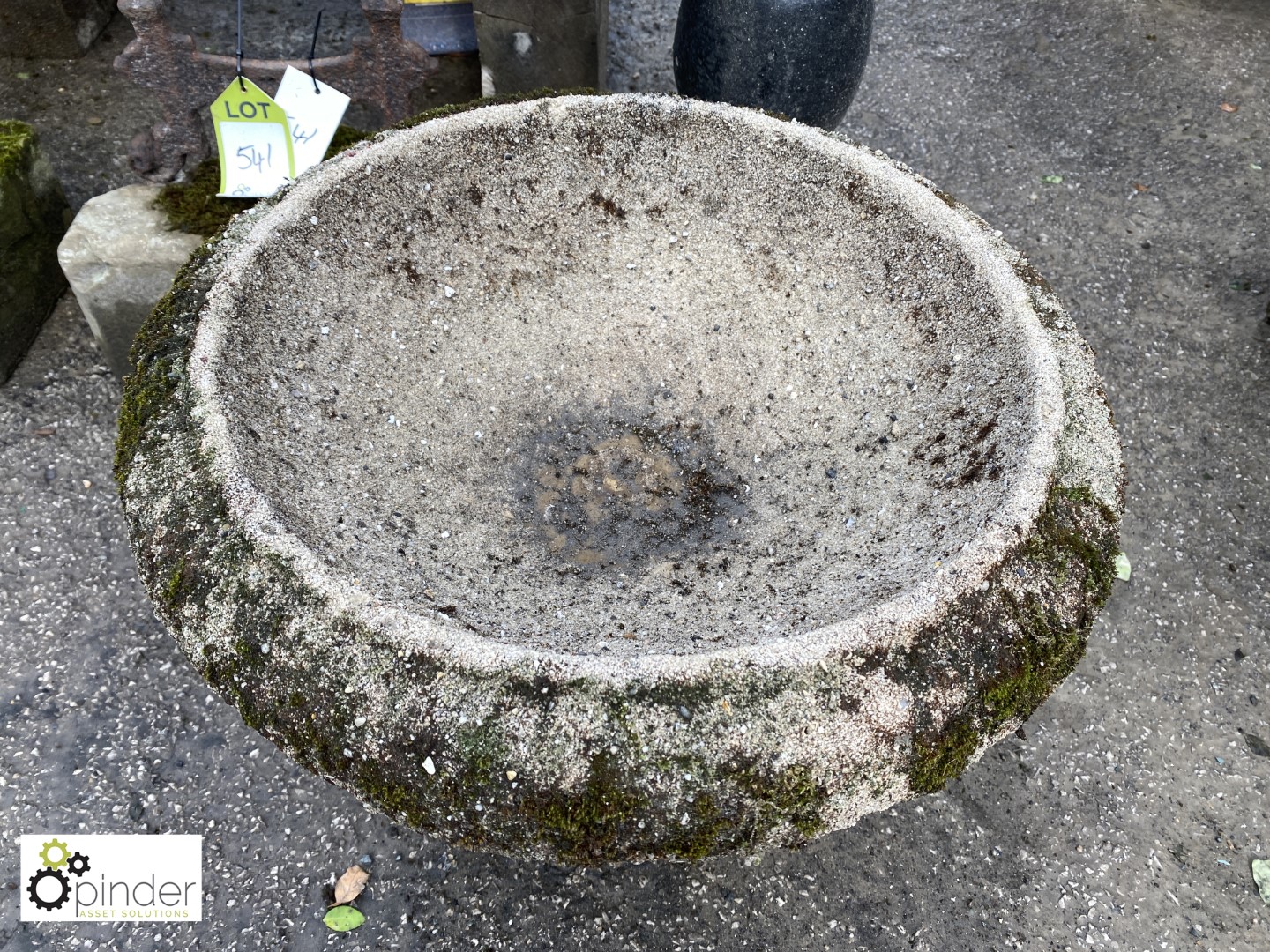 Reconstituted Garden Urn, approx. 16in high x 20in diameter - Image 2 of 2