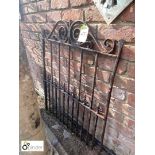 Original blacksmith made Victorian Pedestrian Gate, approx. 47in high x 34in wide