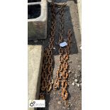 5 various lengths of Decorative Chains, approx. 3 linear metres