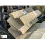 Approx. 7 linear metres of reconstituted stone Wall Tops