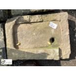 Original Yorkshire stone Cottage Sink, approx. 29in high x 20in wide