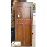 2 old Doors (please note this lot is located at Lockwood, Huddersfield)