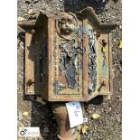 Original cast iron Rainwater Hopper with cherub decoration