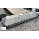 Piece of chamfered Yorkshire stone Coping, approx. 38in long