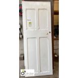 5 original Victorian 4-panelled Pine Doors (please note this lot is located at Lockwood,