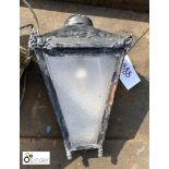 Wall mounted copper Pub Lantern, approx. 162 high