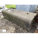Yorkshire gritstone Doorstep, approx. 39in long x 17in wide