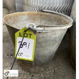 Vintage galvanised Bucket