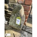 Yorkshire stone Obelisk Finial, approx. 16in high