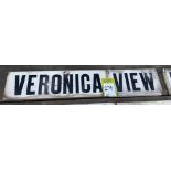 Ceramic Street Name “Veronica View”