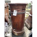 Original terracotta salt glazed Chimney Pot, approx. 21in high