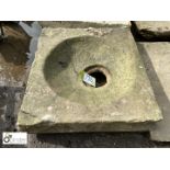 Original Yorkshire stone Drain Gully. 21in x 33in