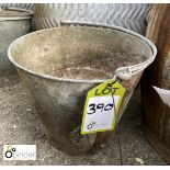 Vintage galvanised Bucket