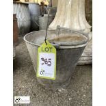 Vintage galvanised Bucket