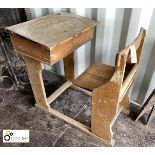 Early 19th century Child’s Seat and Desk, approx. 33in high x 24in wide