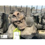 18th Century Yorkshire stone Gargoyle, approx. 12in high x 12in wide