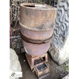 Original cast iron Pot Belly Stove, approx. 36in high