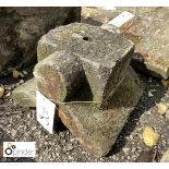 Small gritstone Roof Finial, approx. 9in high