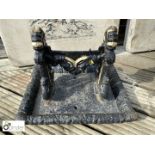 Georgian cast iron Boot Scraper