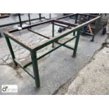Industrial Table Base, 30in high x 30in wide x 93i