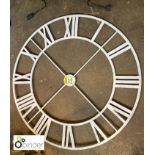 Decorative Clock Face, approx. 48in diameter (please note this lot is located at Lockwood,