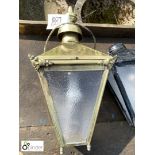 Brass Pub Lantern, approx. 20in high