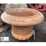 Terracotta Garden Planter, 11in high x 16in diameter